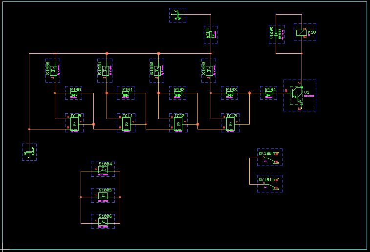 Figure 2-5: SCM Sheet with Symbols, Connections